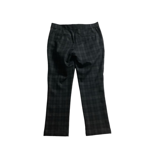 Wit And Wisdom Plaid Checkered Cropped Pant Size 6 Office Career - Picture 2 of 7